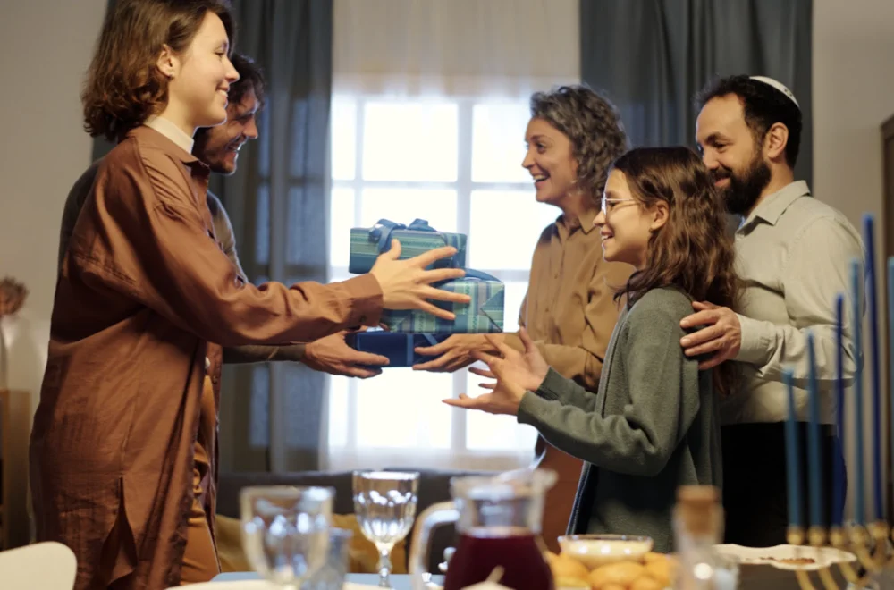 giving presents