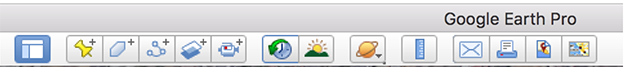 Google Earth Toolbar